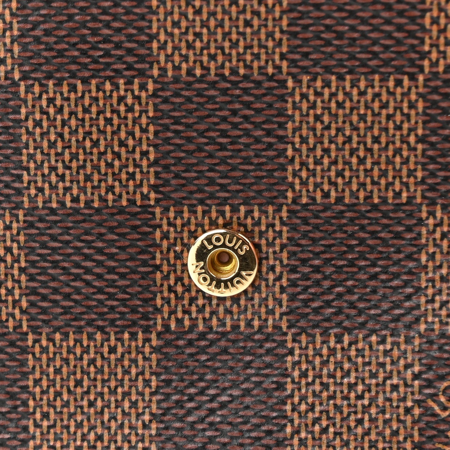 Louis Vuitton Damier Ebene Victorine Wallet Rose Ballerine
