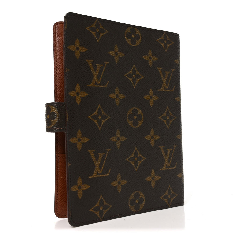 Louis Vuitton Monogram Medium Ring Agenda Cover