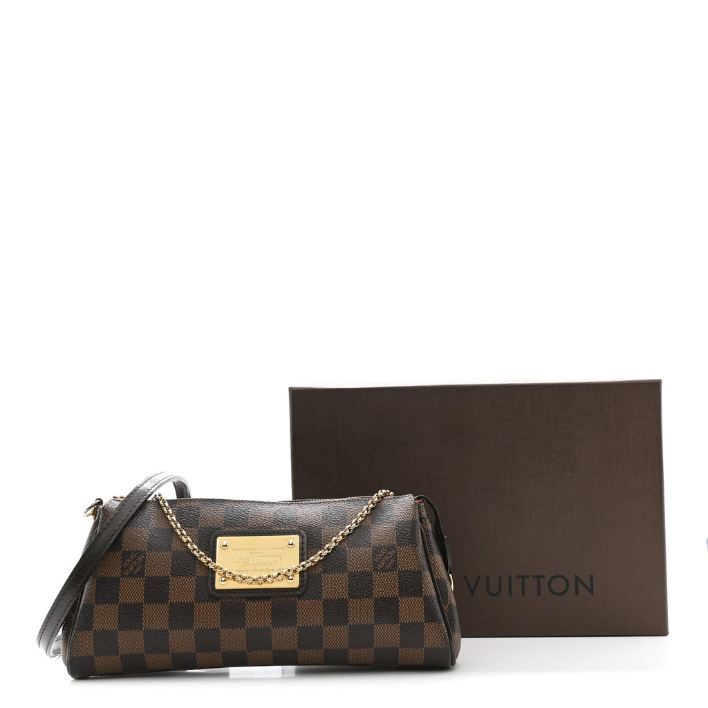 Louis Vuitton Damier Ebene Eva Clutch