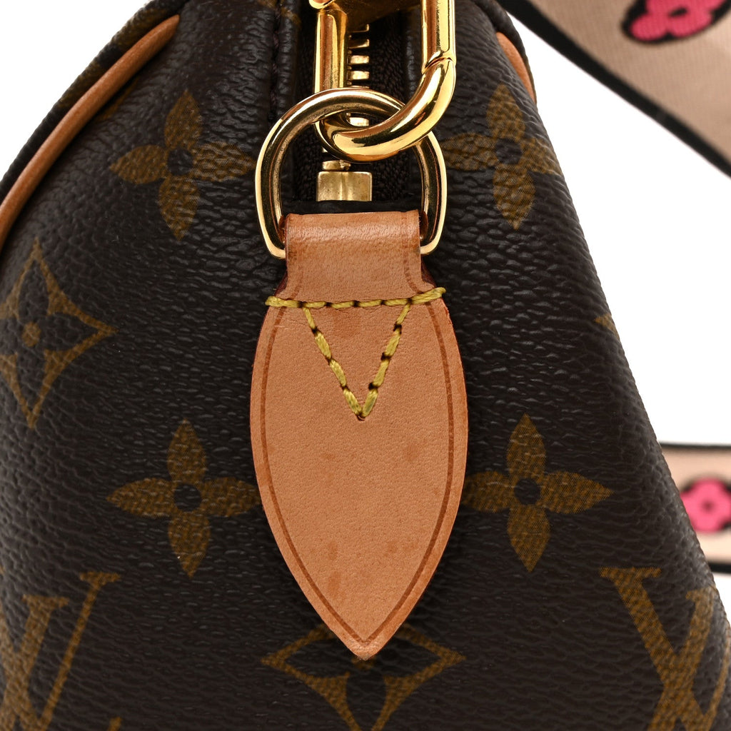 Louis Vuitton Monogram Speedy Bandouliere 20 Black