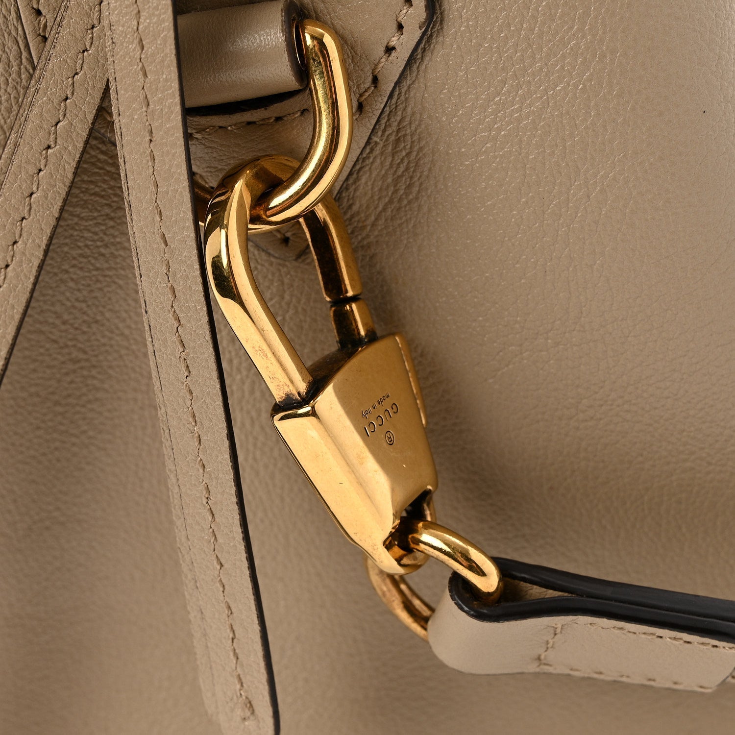 Gucci Calfskin Diana Bamboo Boston Oatmeal Vintage Green