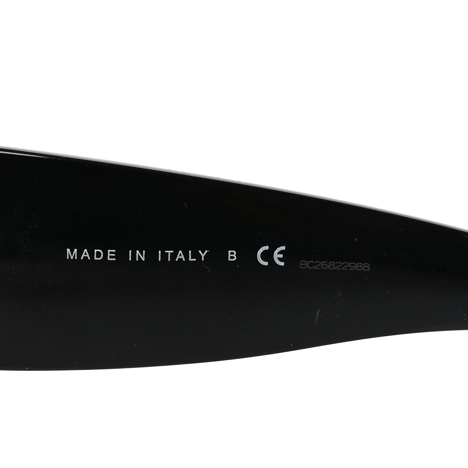Acetate Rectangle Sunglasses 5435-A Black