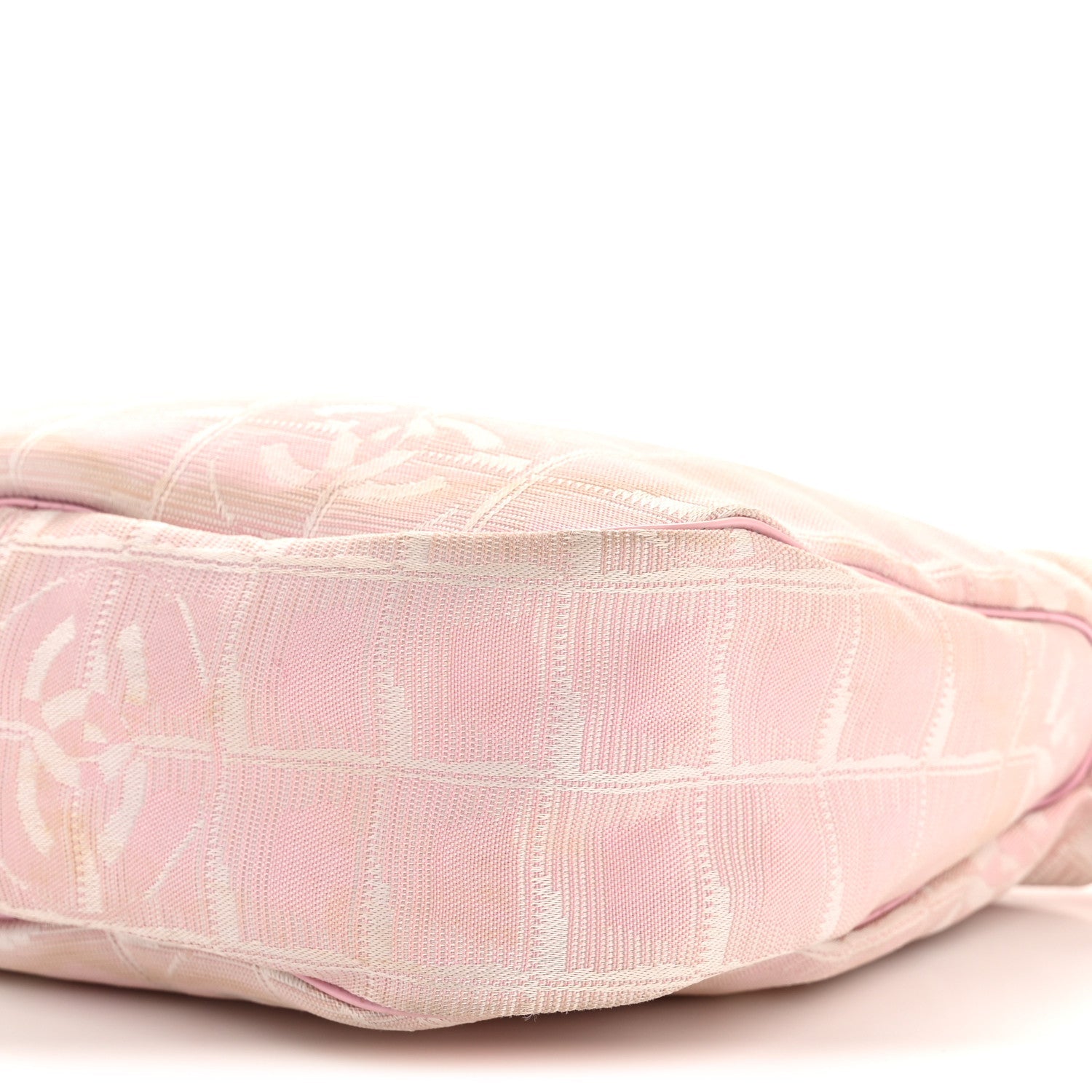 Chanel Nylon Travel Ligne Hobo Pink