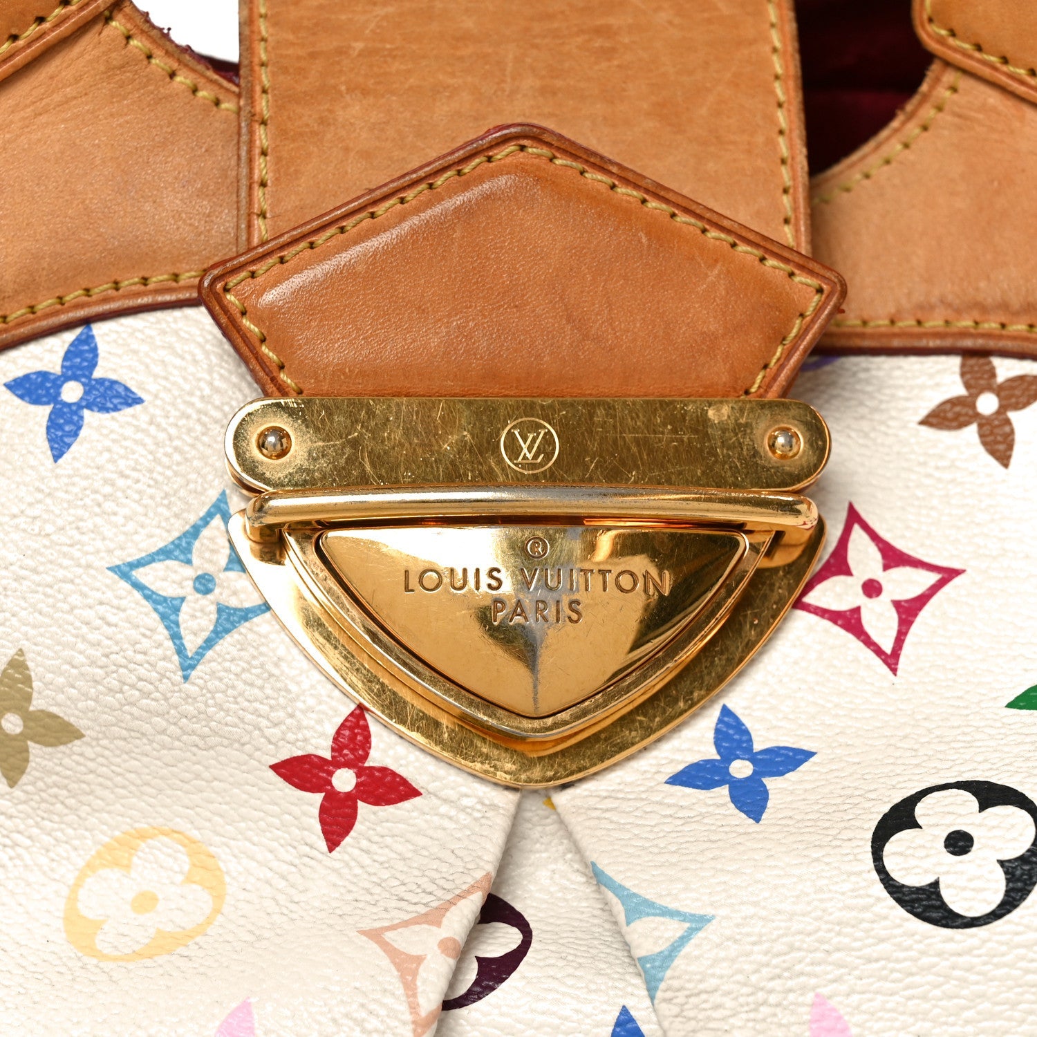 Louis Vuitton Monogram Multicolor Ursula White