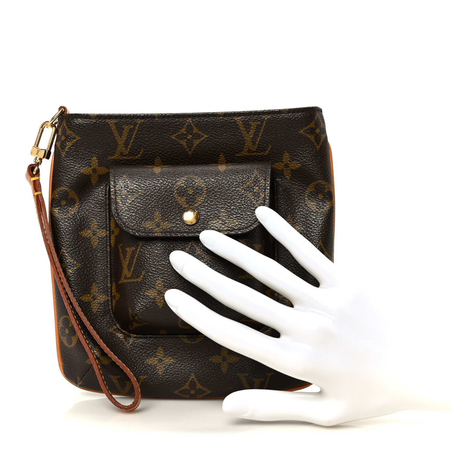 Louis Vuitton Monogram Partition Wristlet