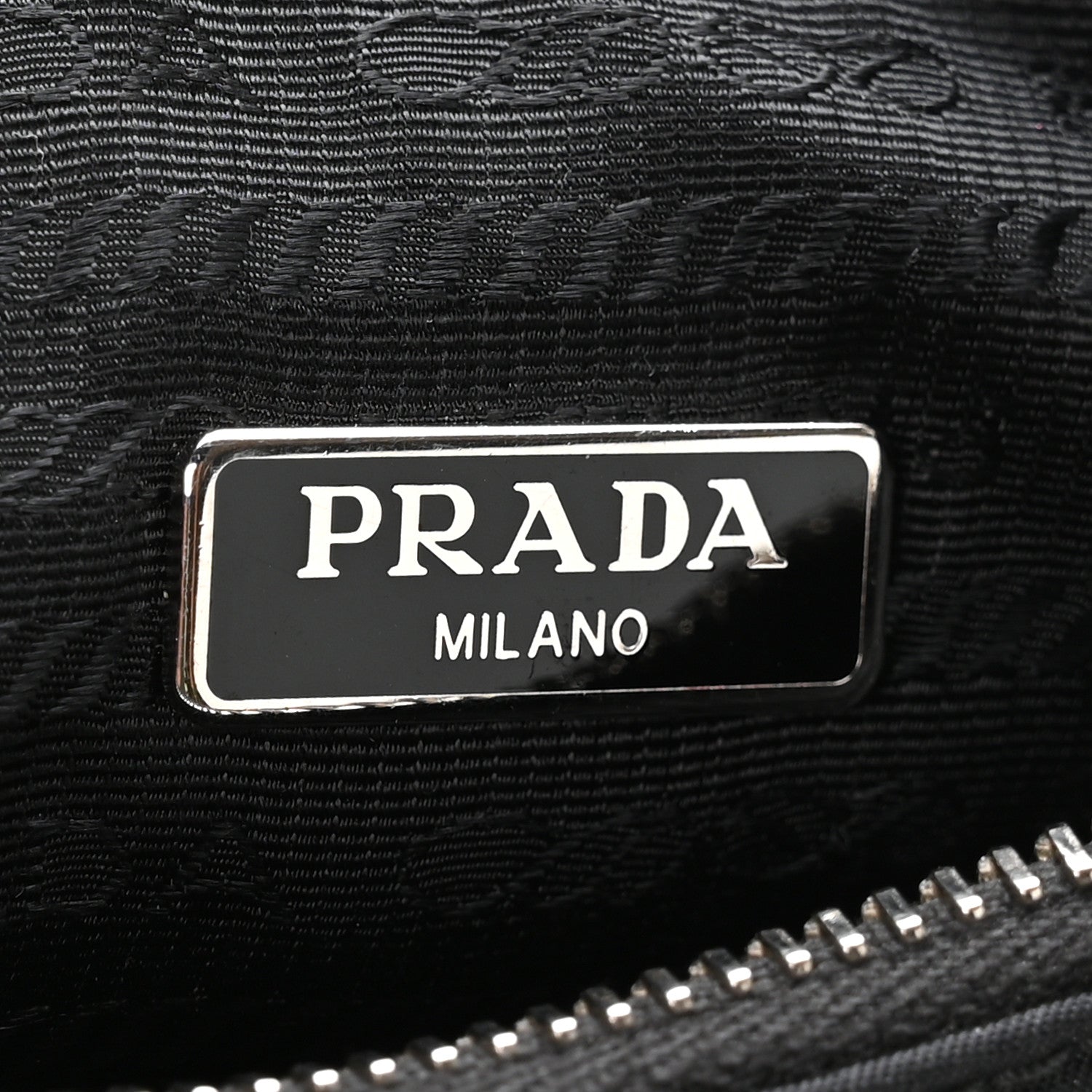Prada Nylon Re-Edition 2005 Shoulder Bag Black