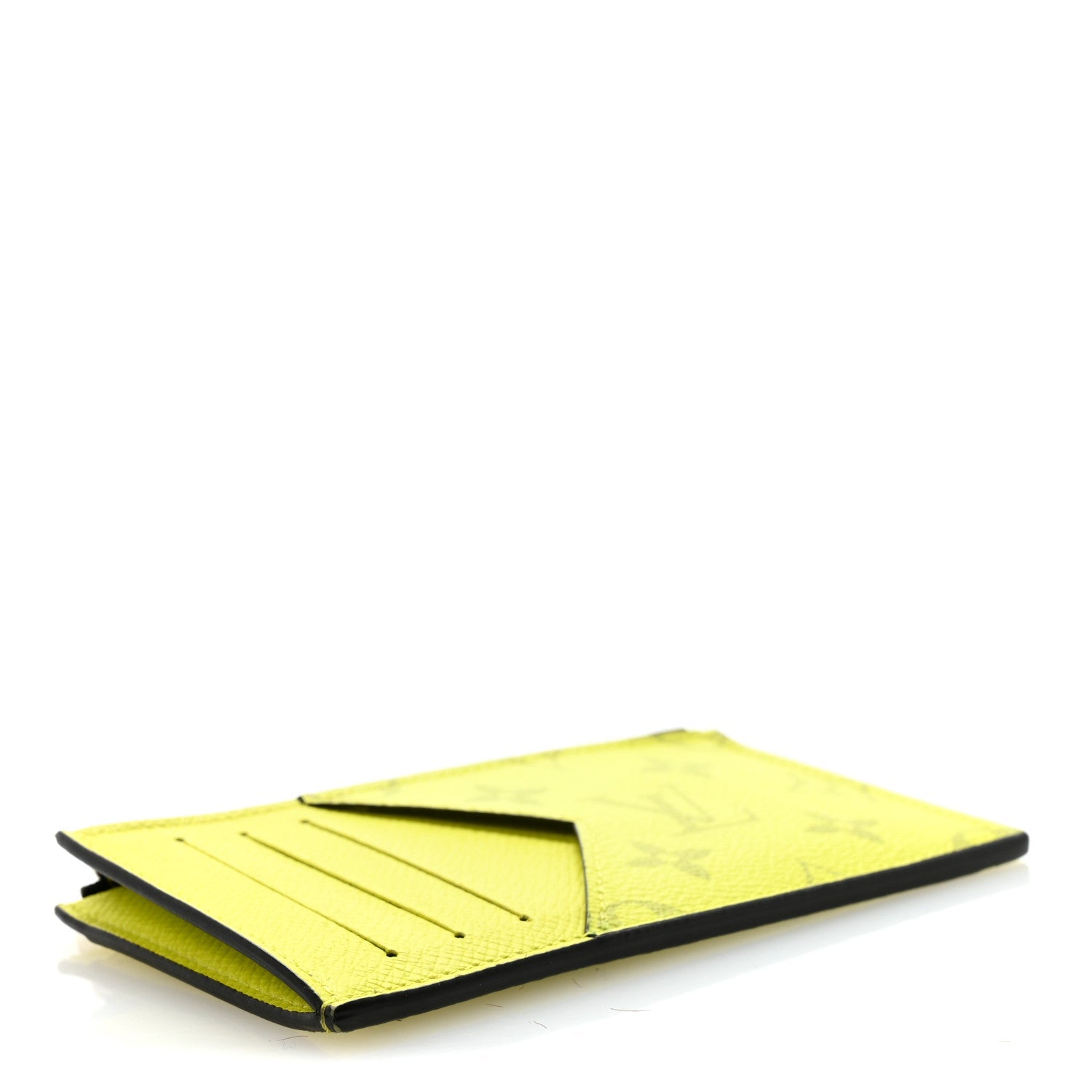 Louis Vuitton Taigarama Coin Card Holder Yellow