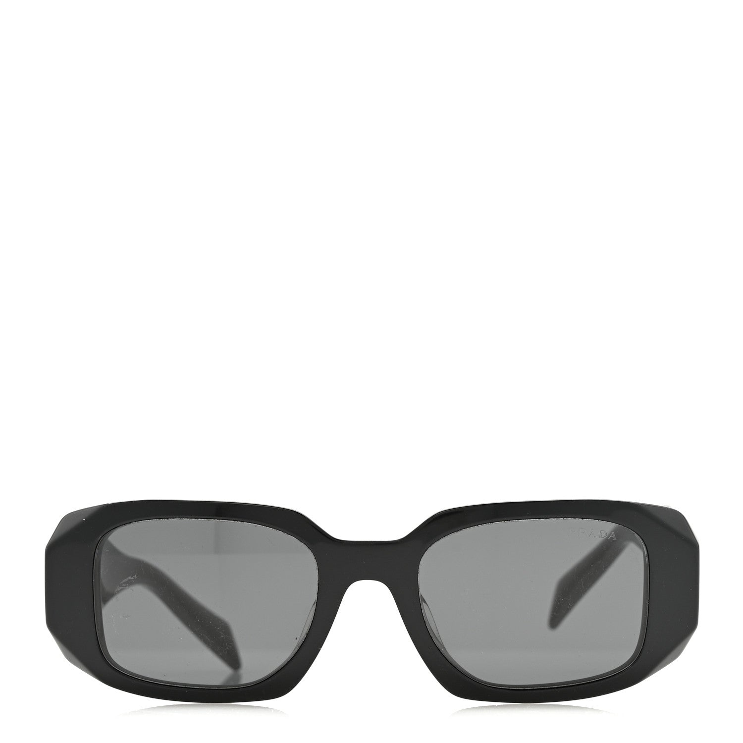 Prada Acetate Symbole Sunglasses SPR 17W Black