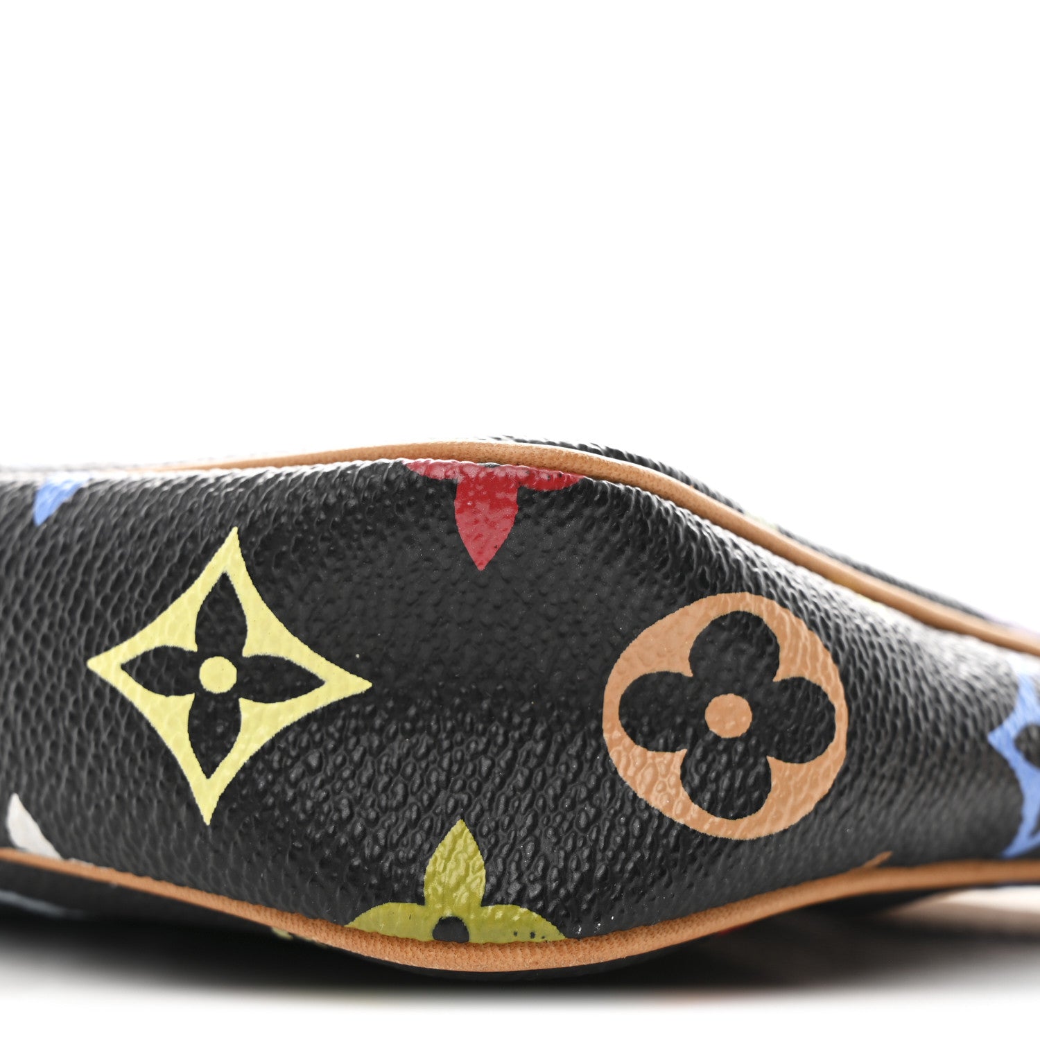 Louis Vuitton Monogram Multicolor Pochette Accessories Black