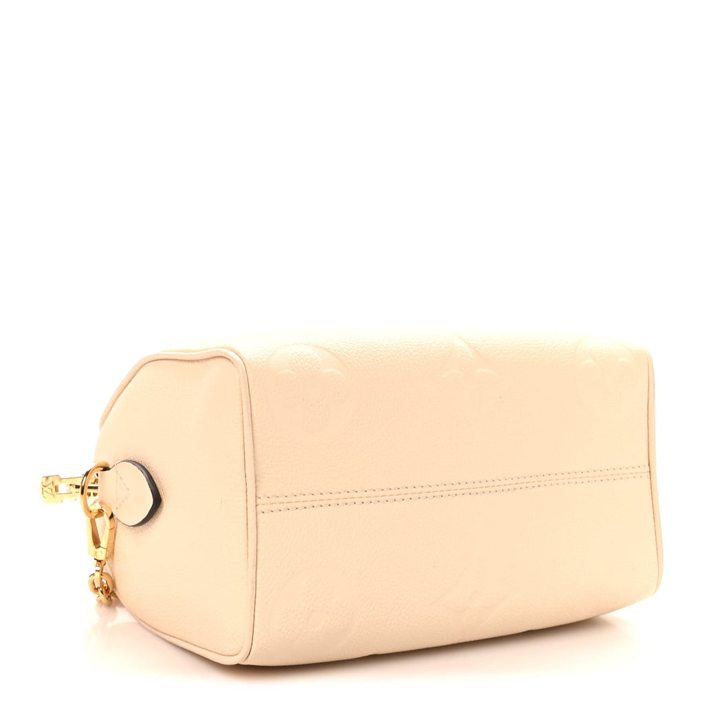Louis Vuitton Empreinte Monogram Giant Speedy Bandouliere 20 Creme