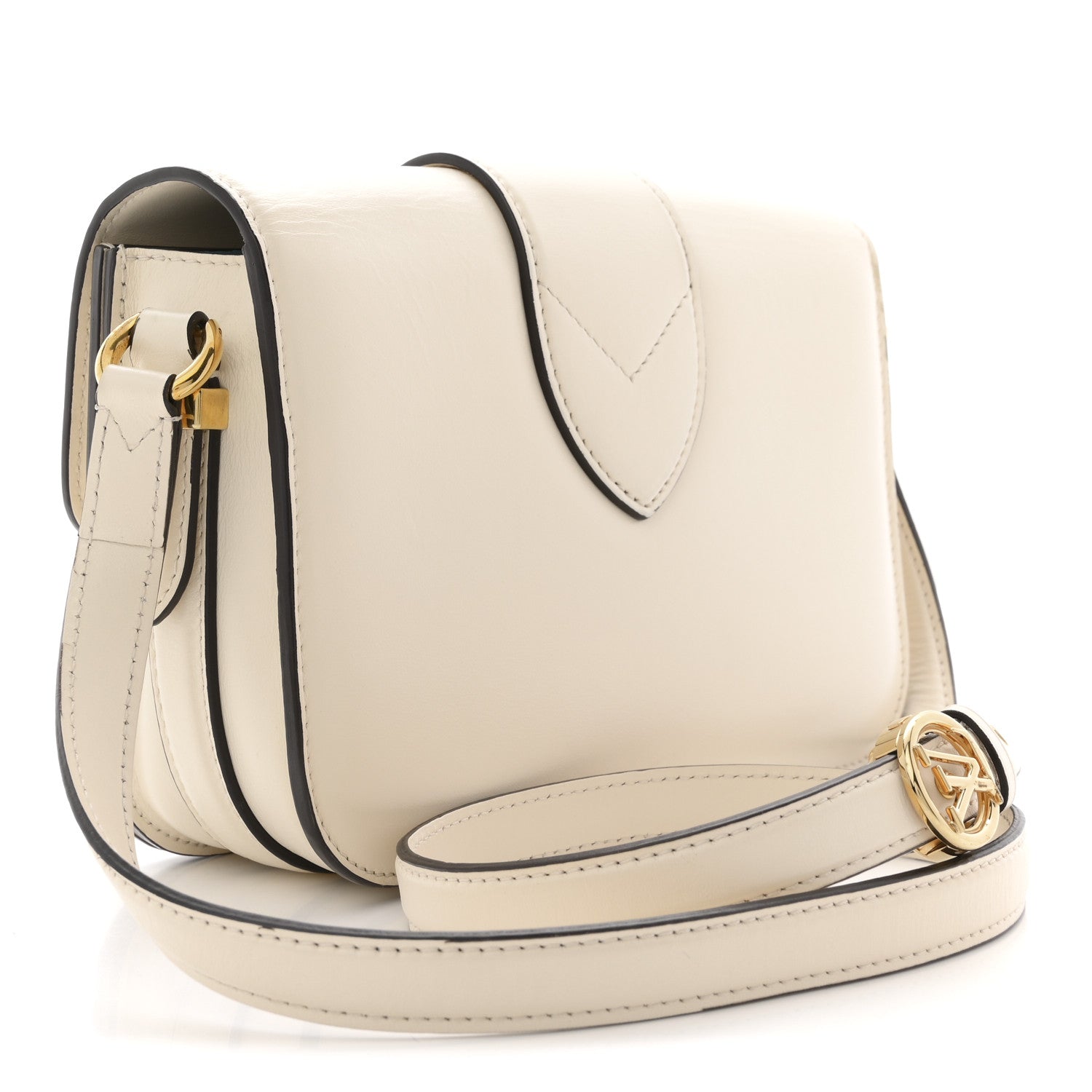 Louis Vuitton Smooth Calfskin LV Pont 9 Cream