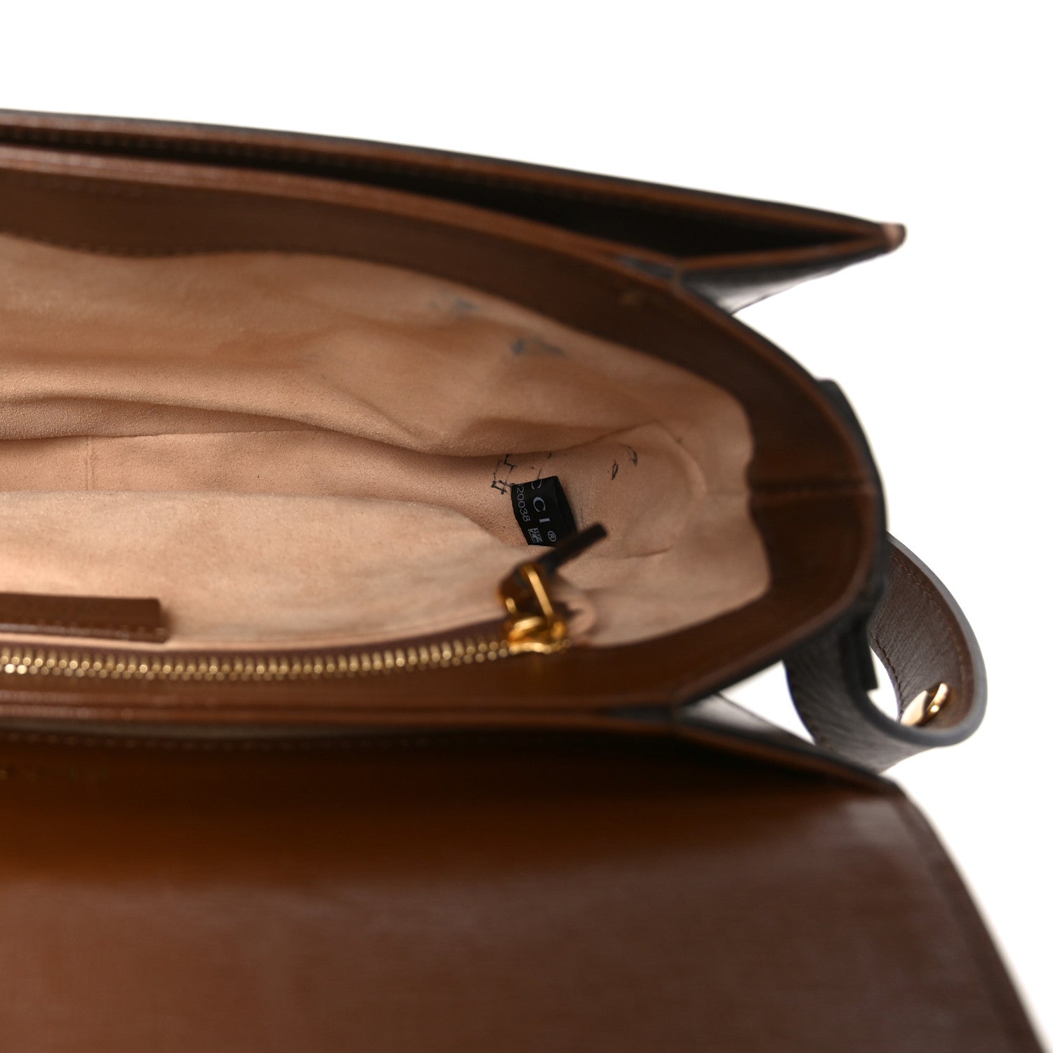 Gucci GG Supreme Monogram Horsebit 1955 Shoulder Bag Beige Brown Sugar