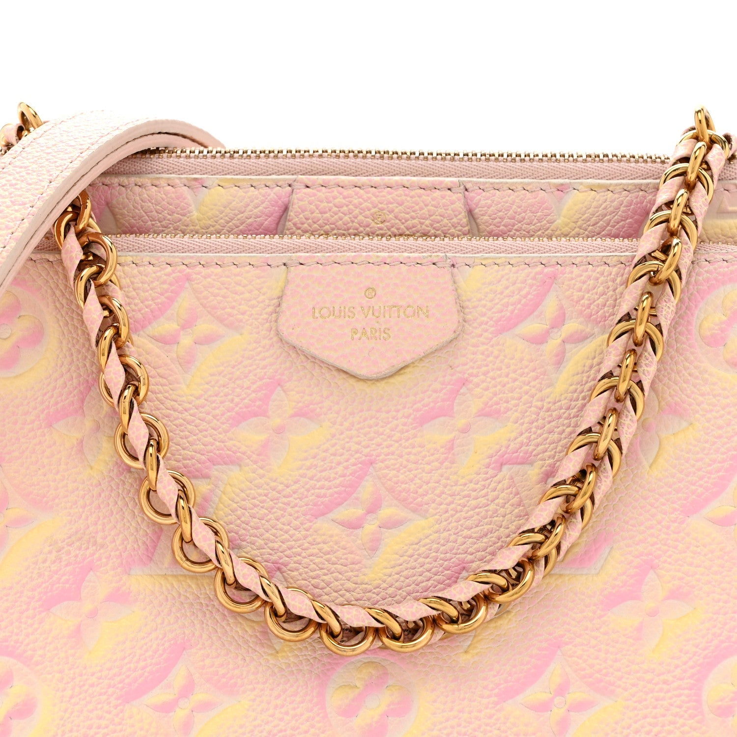 Louis Vuitton Empreinte Monogram Summer Stardust Multi Pochette Accessories Pink