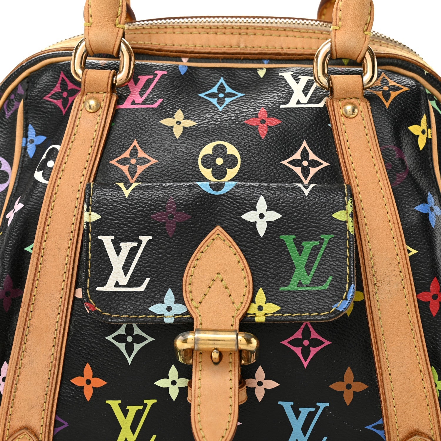 Louis Vuitton Monogram Multicolor Priscilla Black