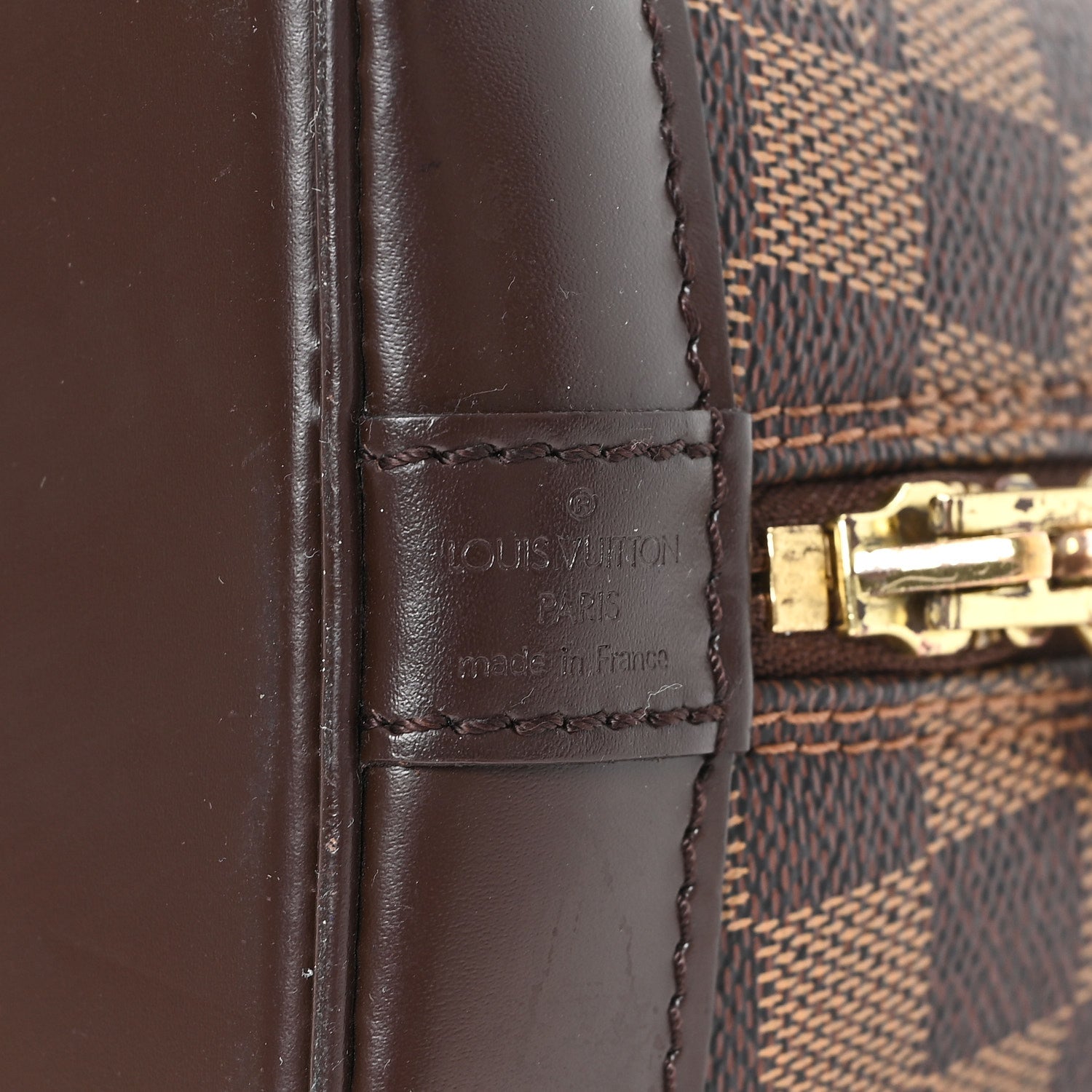 Louis Vuitton Damier Ebene Alma PM