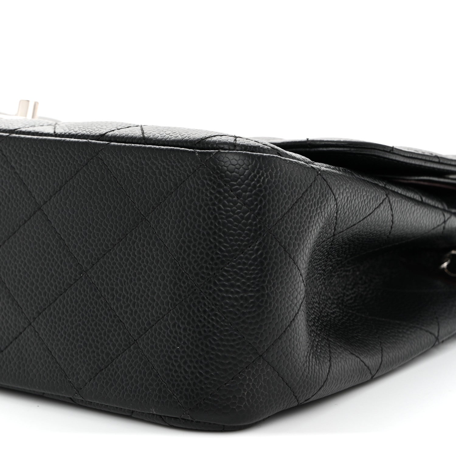 Chanel Caviar Quilted Jumbo Double Flap Black