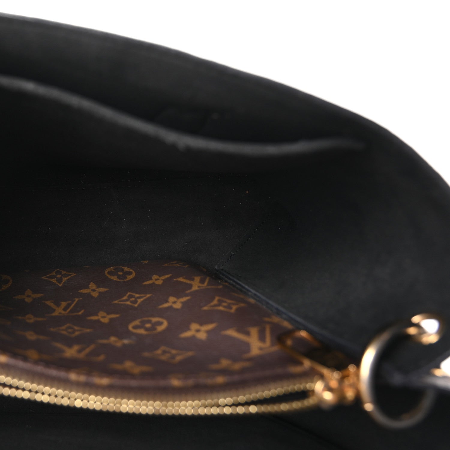Louis Vuitton Monogram Flower Tote Black