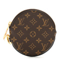 Louis Vuitton Mini Monogram Trio Pouch Round Coin Purse