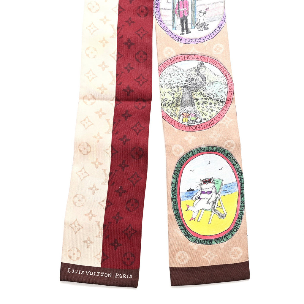 Louis Vuitton Silk Monogram My LV Trunk Bandeau Bandeau Beige