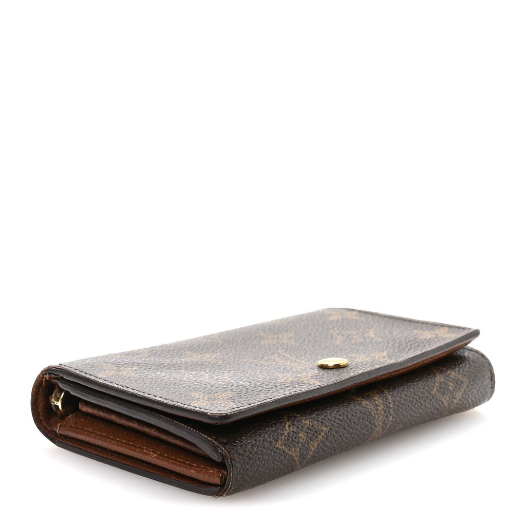 Louis Vuitton Monogram Porte-Monnaie Tresor Wallet