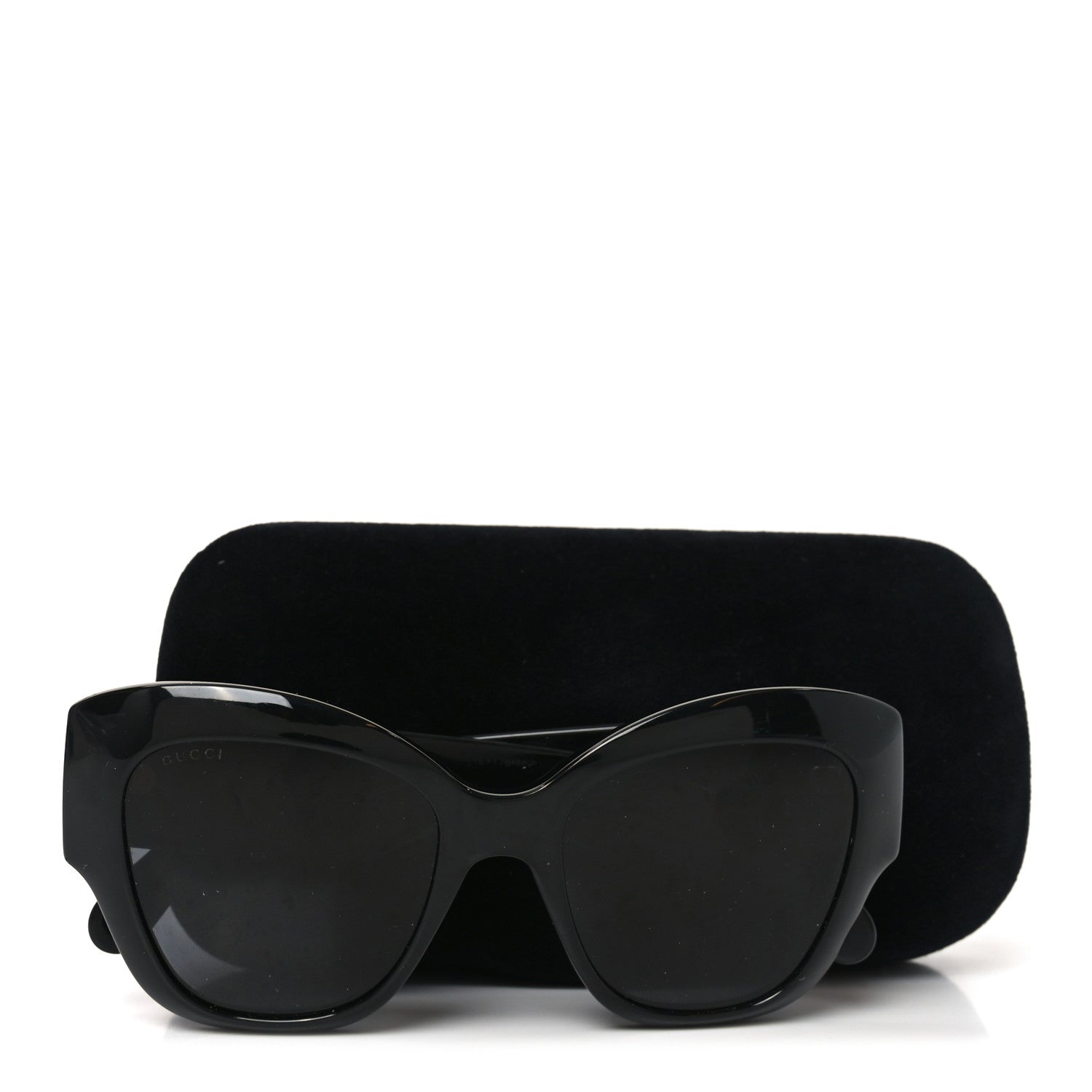 Gucci Acetate GG Butterfly Sunglasses GG0808S Black