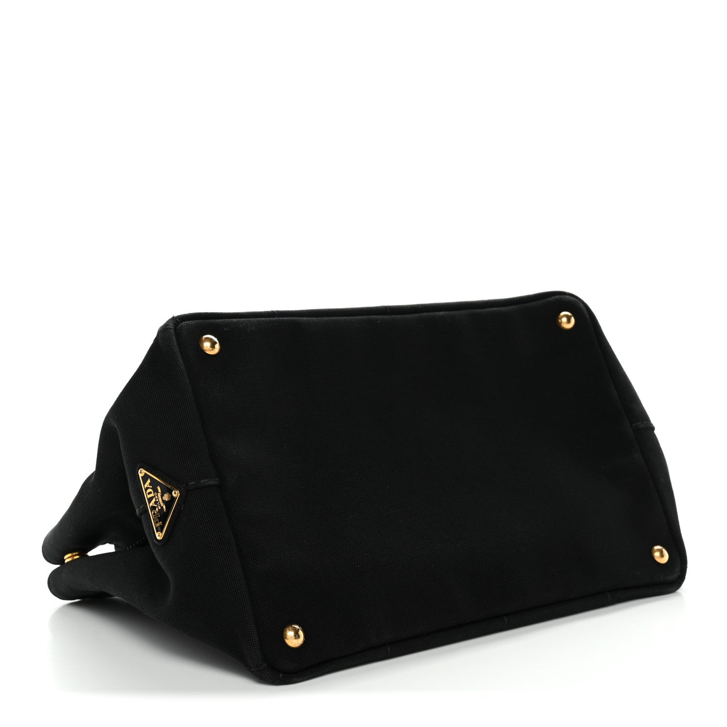 Prada Canapa Logo Tote Black
