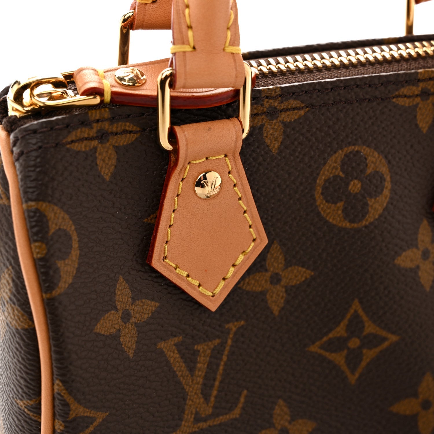 Louis Vuitton Monogram Nano Speedy Bandouliere