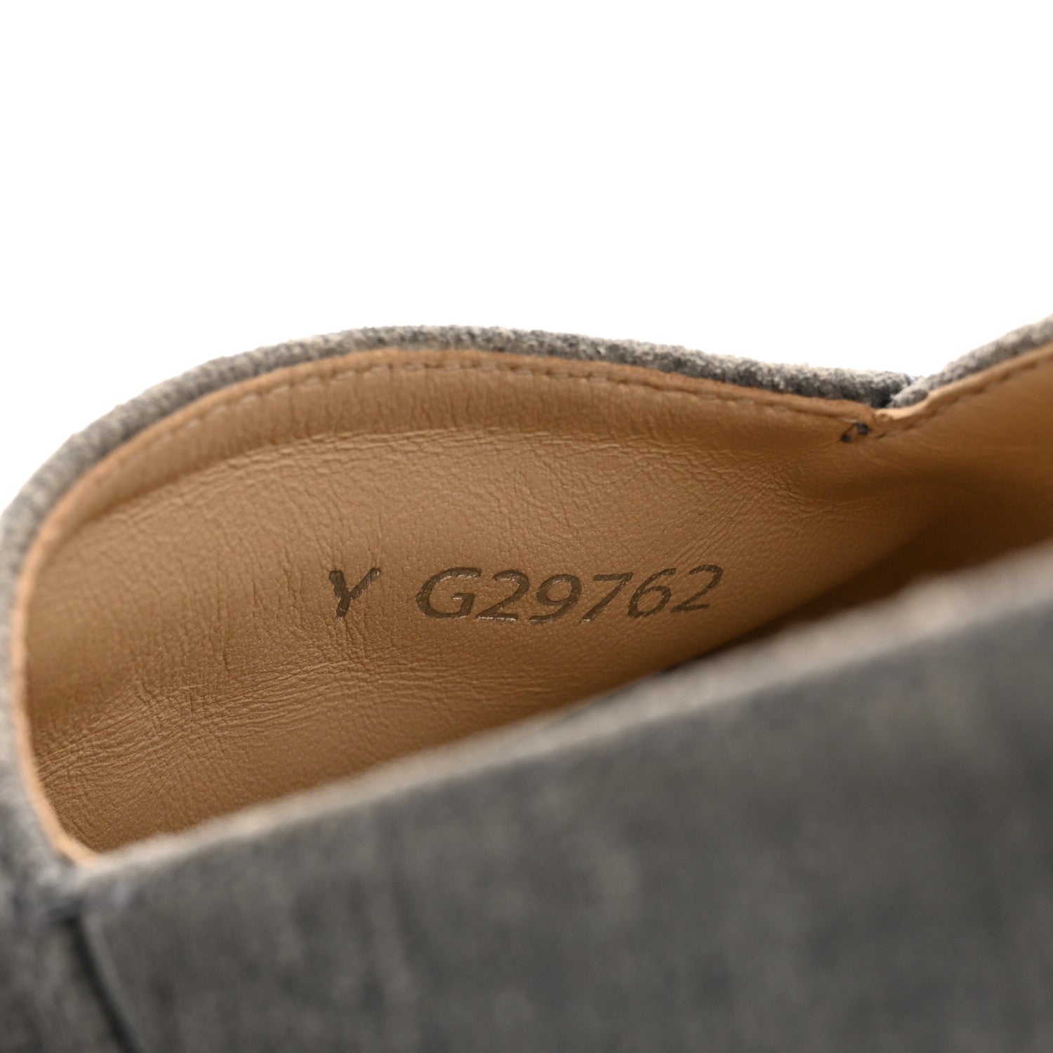 Chanel Striated Suede Espadrilles 37 Dark Grey
