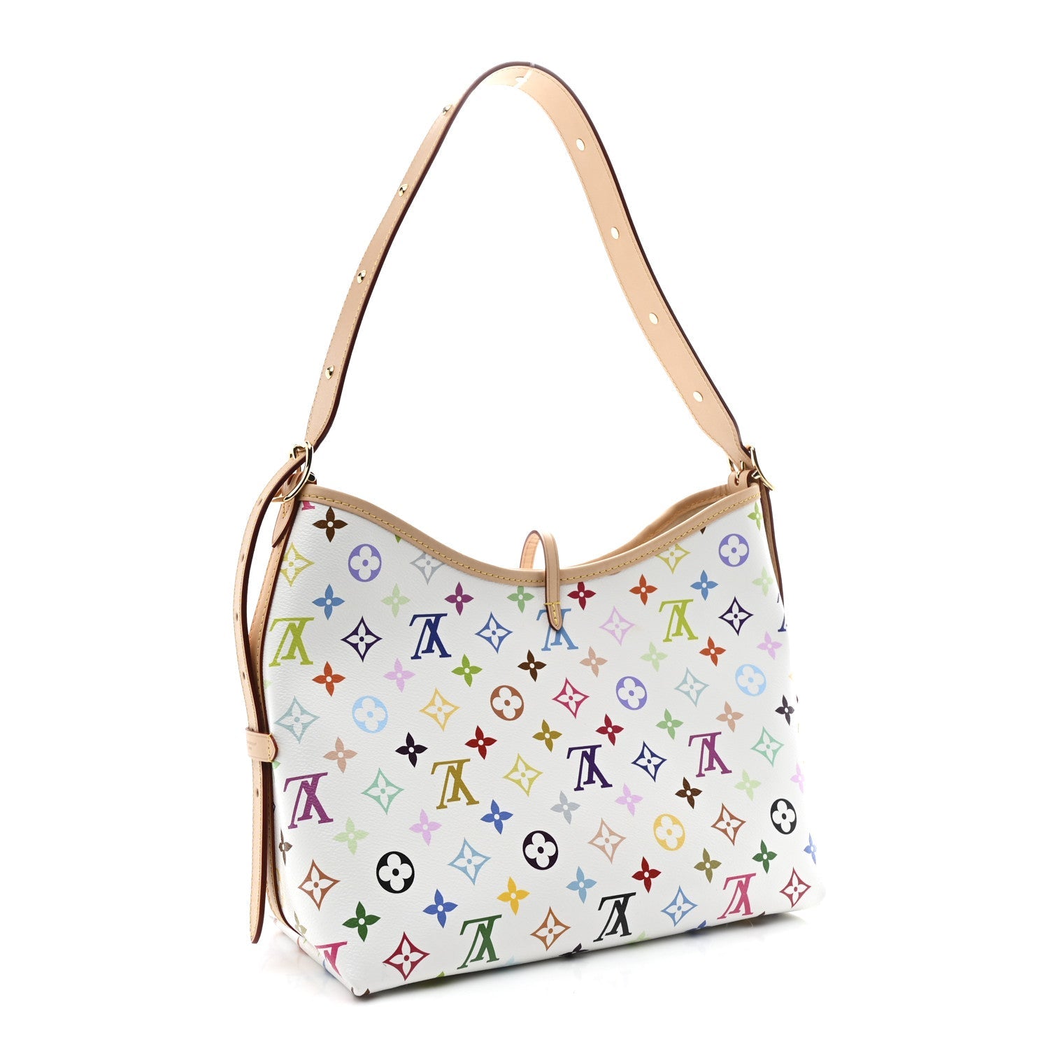 Louis Vuitton LV X TM Monogram Multicolor CarryAll PM White