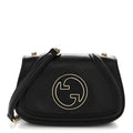 Gucci Calfskin Blondie Small Shoulder Bag Black