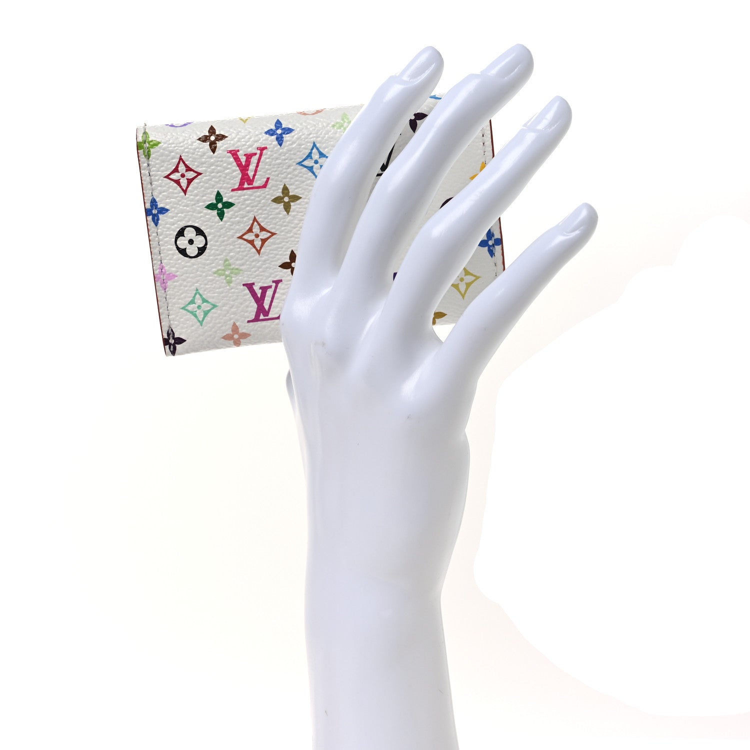 Louis Vuitton LV X TM Monogram Multicolor Slim Card Holder White
