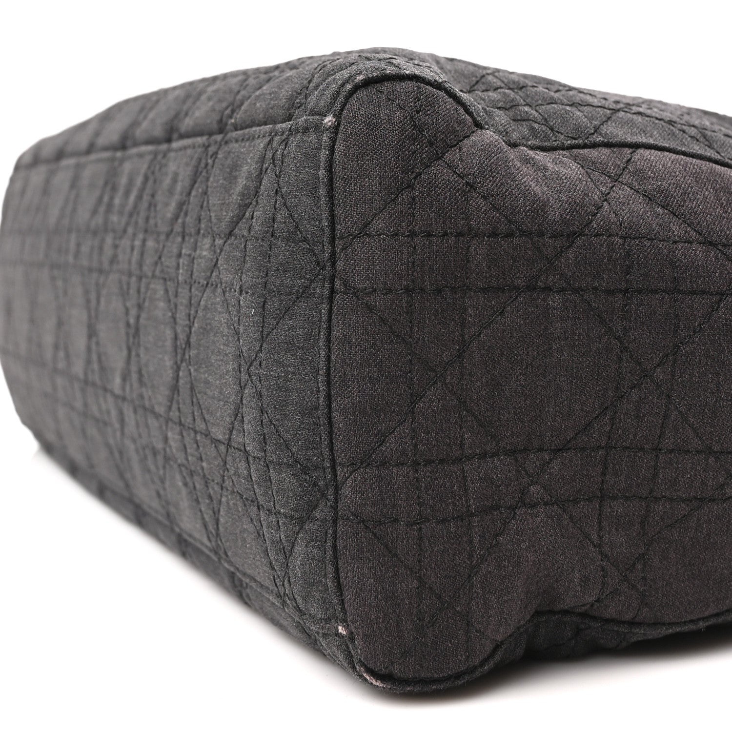 Christian Dior Nylon Cannage Large Lady Dior