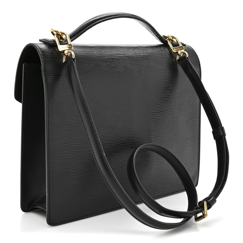 Louis Vuitton Epi Monceau Black