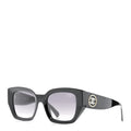 Acetate Polarized Square Sunglasses 5506 Black