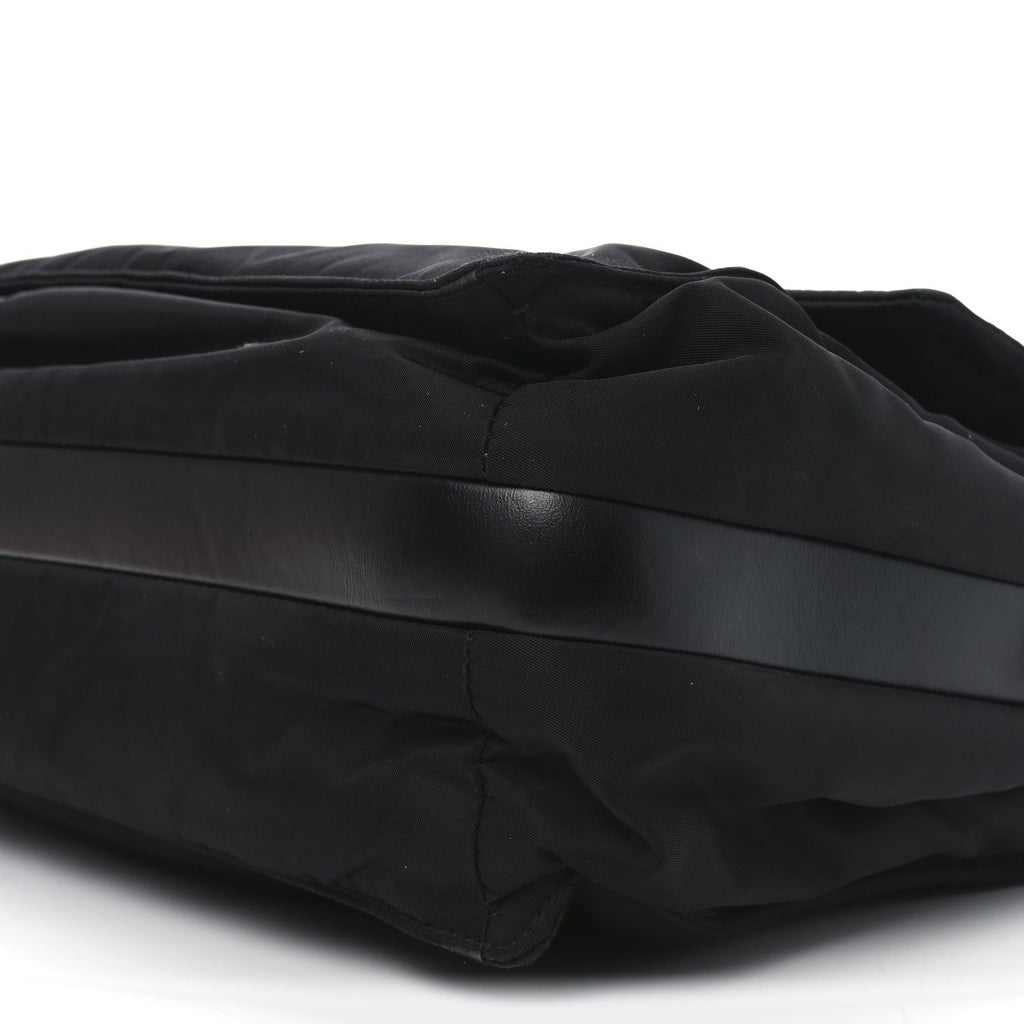 Prada Re-Nylon Padded Large Traveller Black