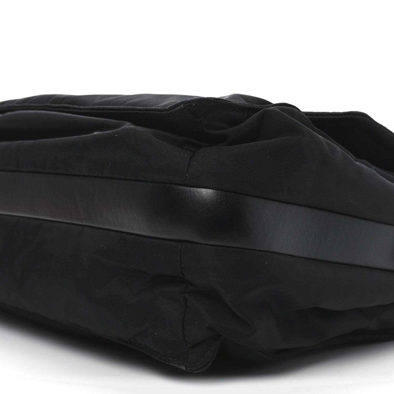 Prada Re-Nylon Padded Large Traveller Black