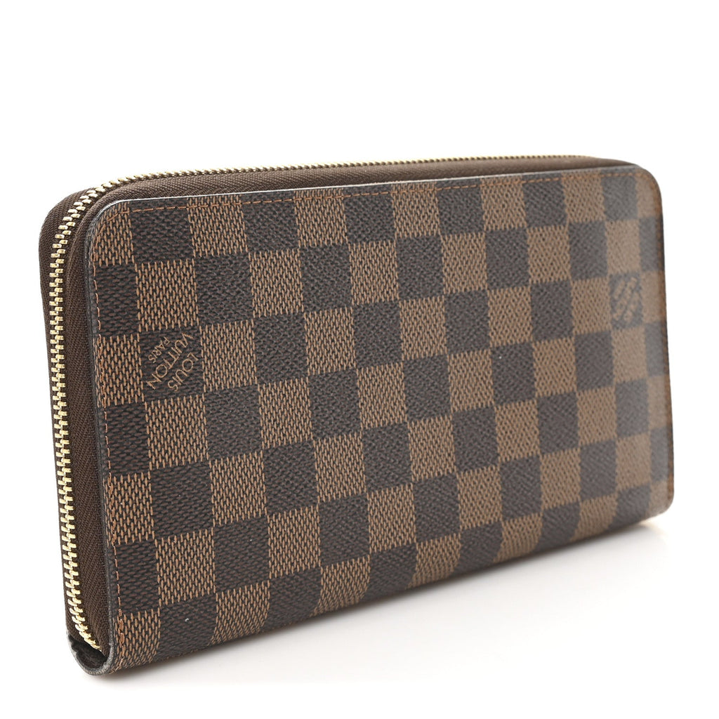 Louis Vuitton Damier Ebene Zippy Organizer Wallet