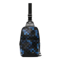Louis Vuitton Damier Graphite Pixel Avenue Sling Backpack Blue