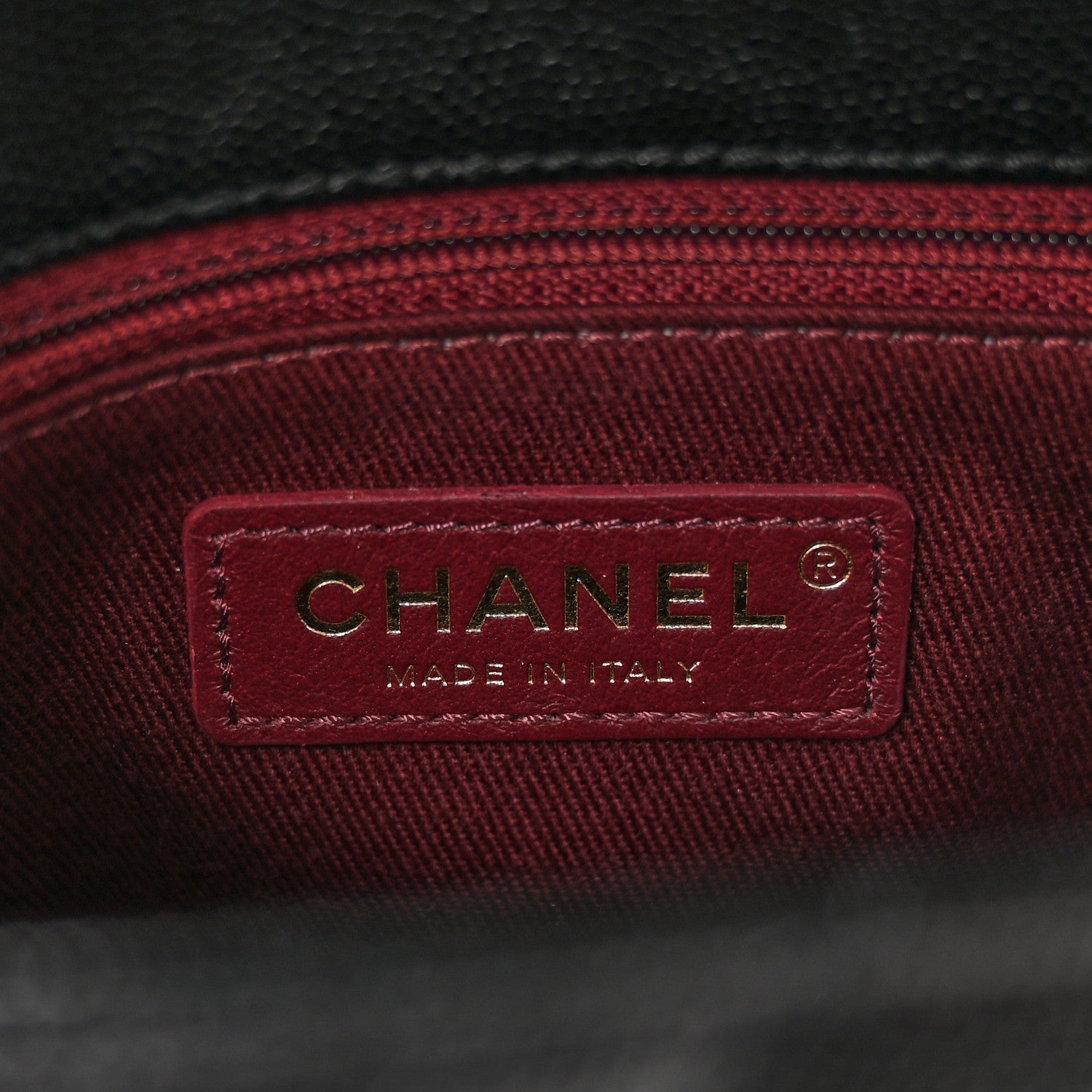 Chanel Caviar Quilted Mini Coco Handle Flap Black