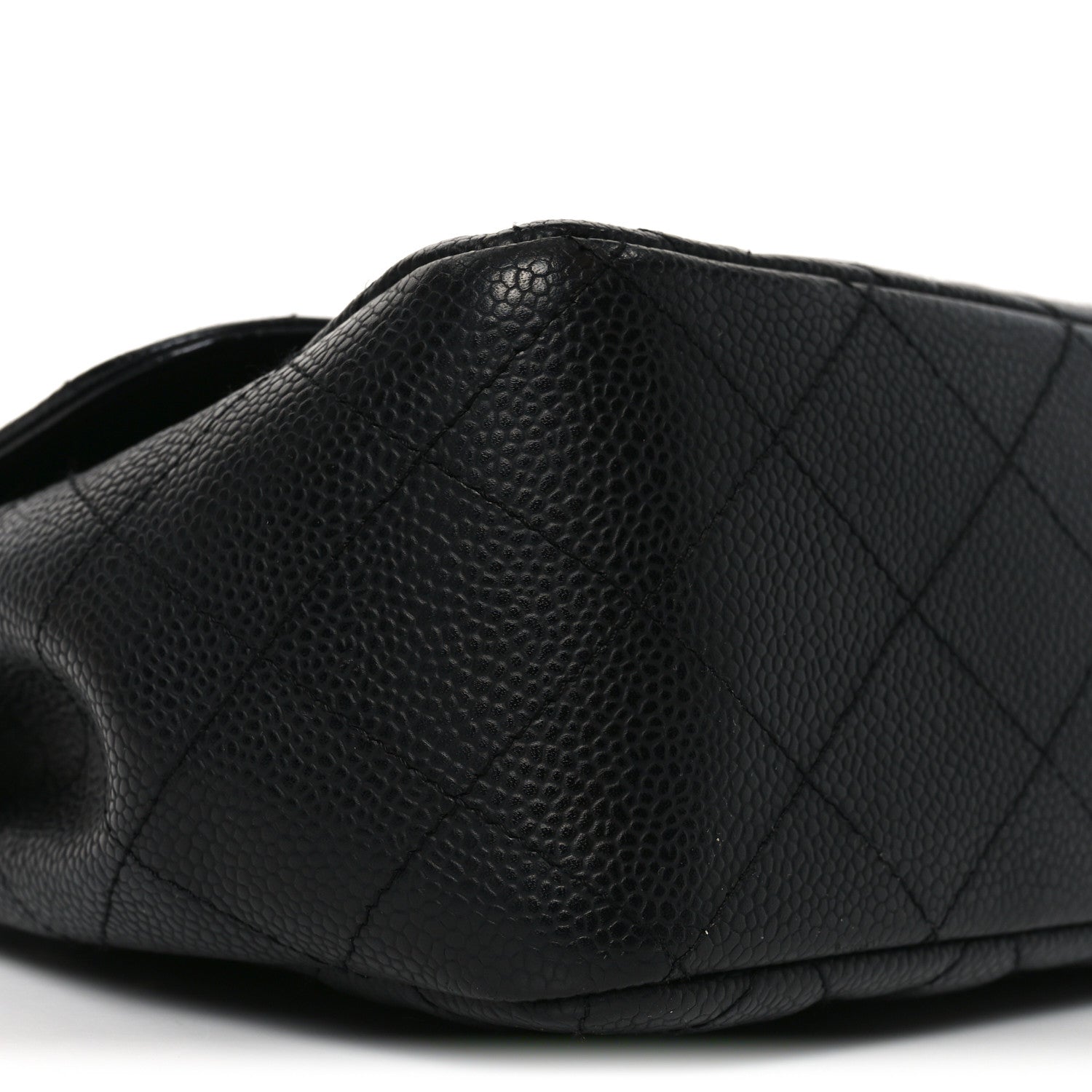 Chanel Caviar Quilted Jumbo Single Flap Black