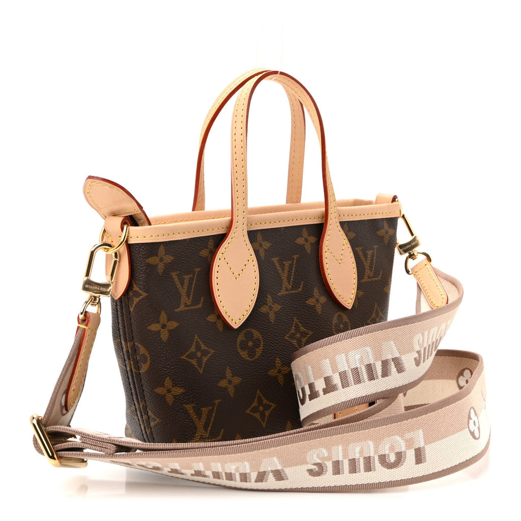 Louis Vuitton Monogram Neverfull BB Beige