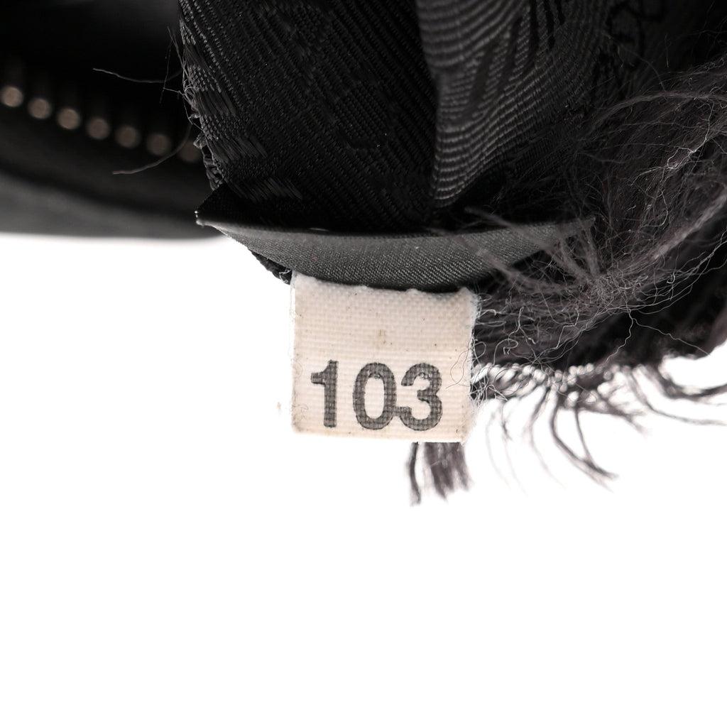 Prada Nylon Re-Edition 2005 Shoulder Bag Black