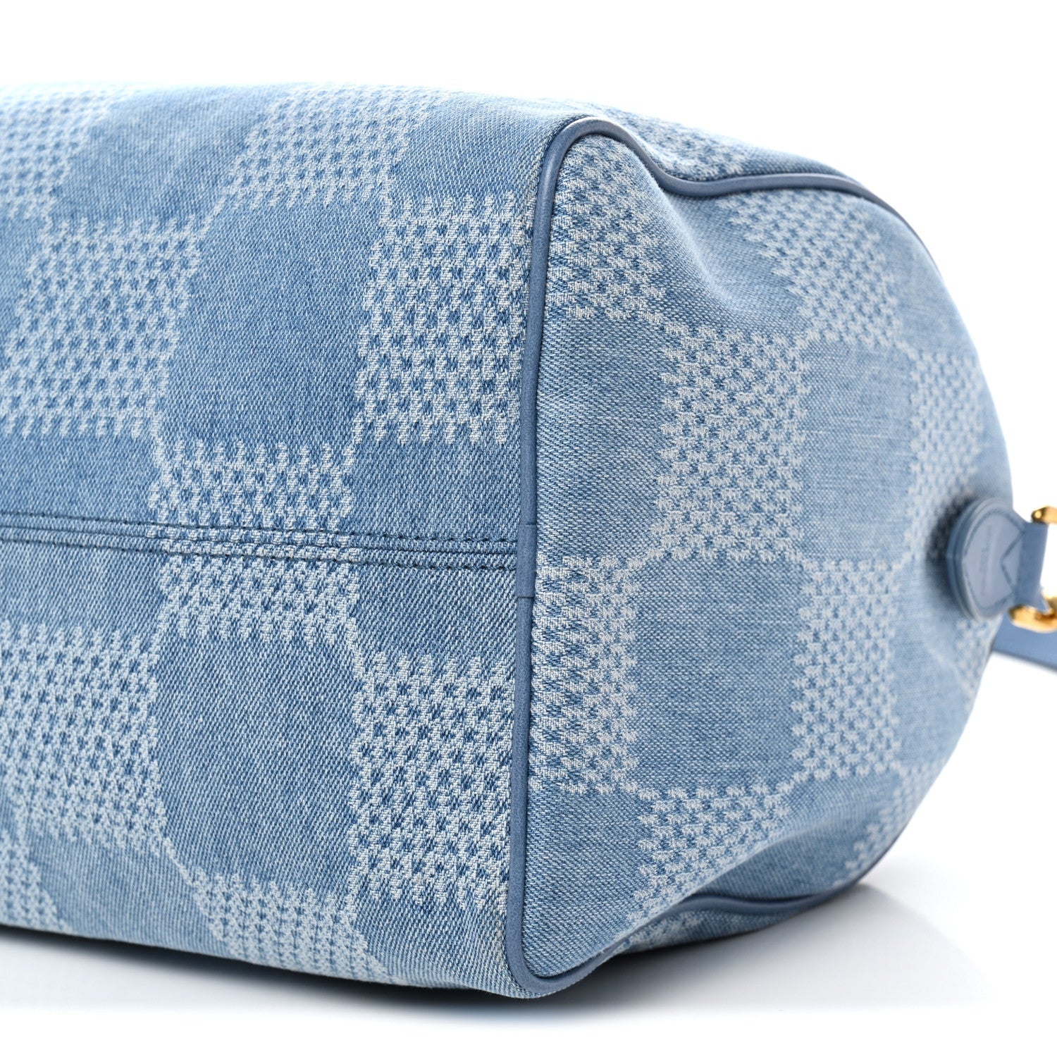 Louis Vuitton Damier Denim 3D Speedy Bandouliere 30 Denim Blue