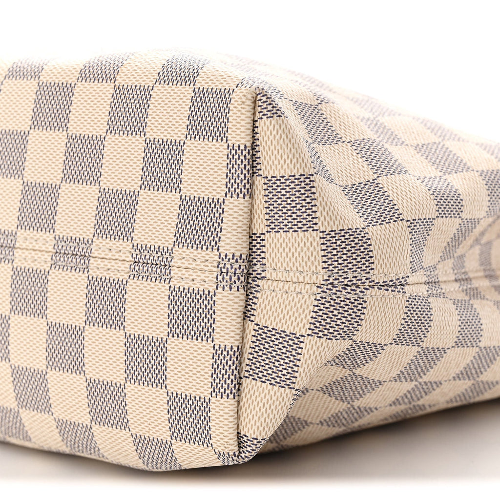 Louis Vuitton Damier Azur Graceful PM Rose Ballerine