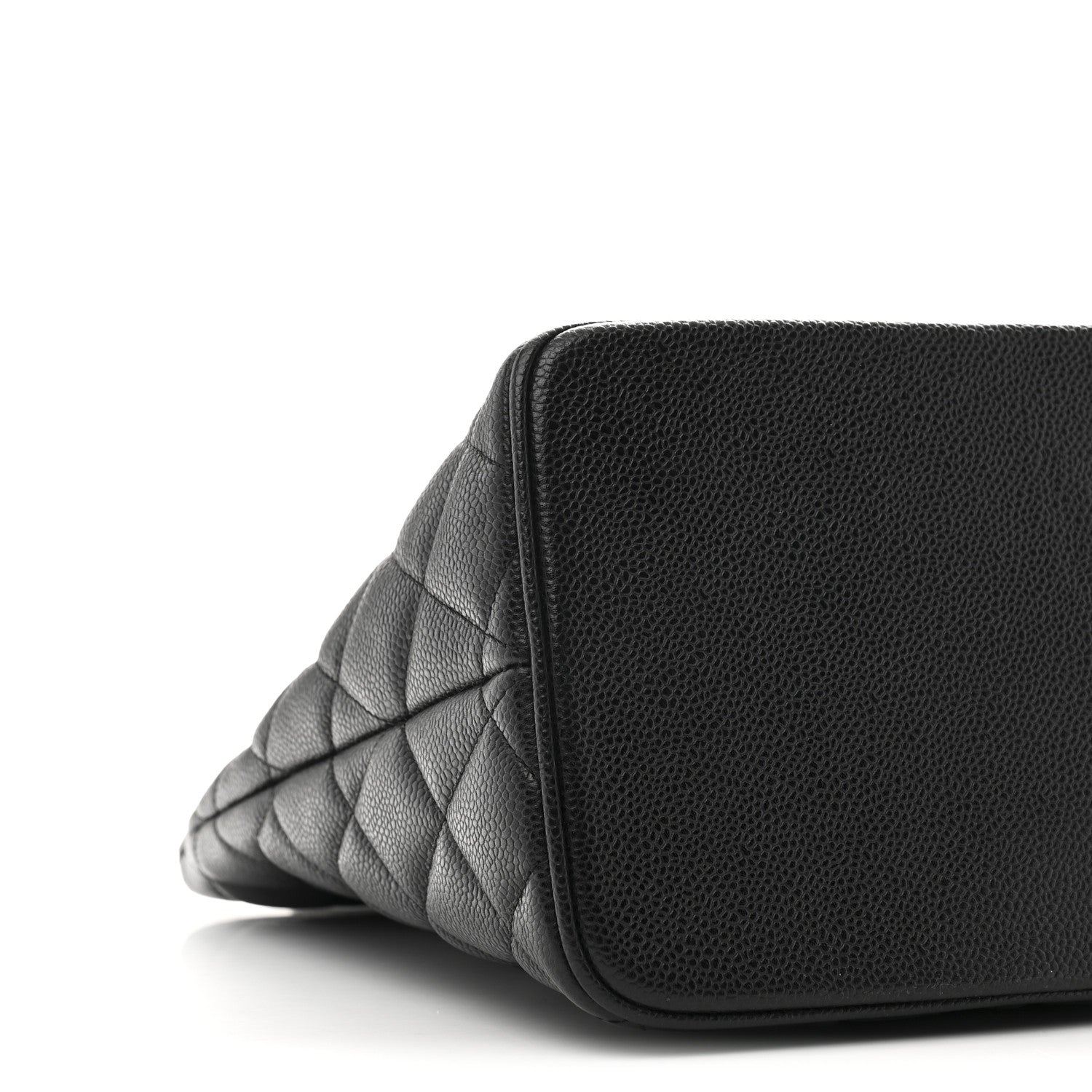 Chanel Caviar Quilted Medallion Tote Black