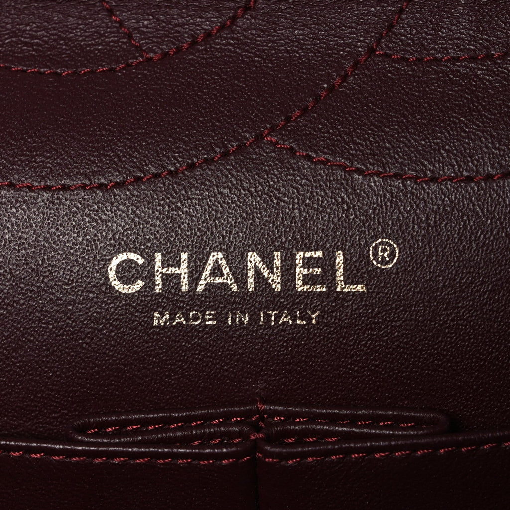 Chanel Aged Calfskin Quilted 2.55 Reissue 227 Flap Black