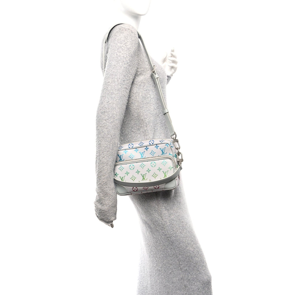 Louis Vuitton Monogram Iridescent Nil Gradient Grey