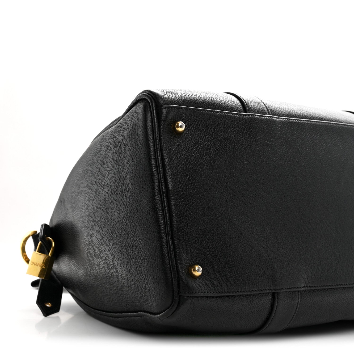 Chanel Caviar Timeless CC Duffel Bag Black