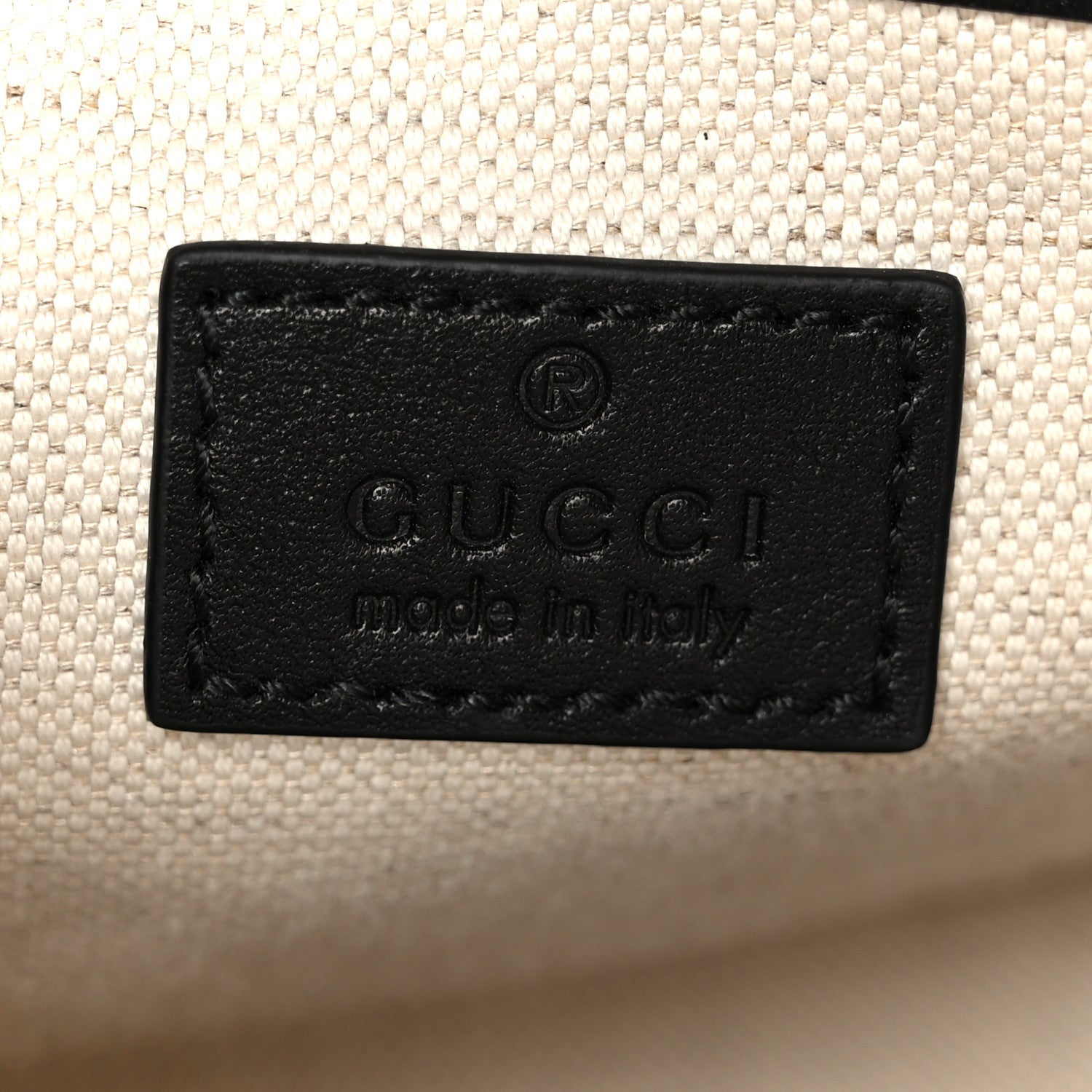 Gucci Sweetbread Calfskin Mini Blondie Bag Black