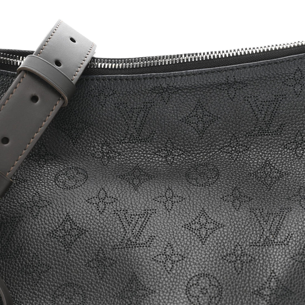 Louis Vuitton Mahina Beaubourg Hobo MM Black